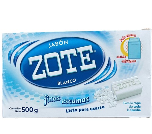 Zote soap powder - (flakes), box