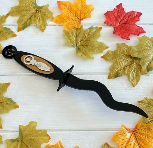 Handmade acrylic athame - acrylic, ~