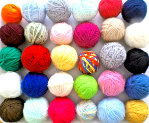 600g job lot double - knit, yarn