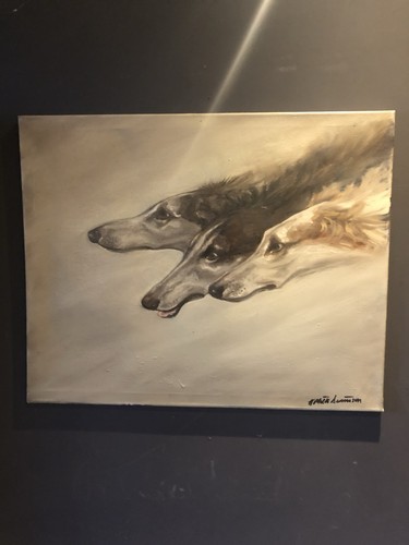 Beautiful oil canvas - on,