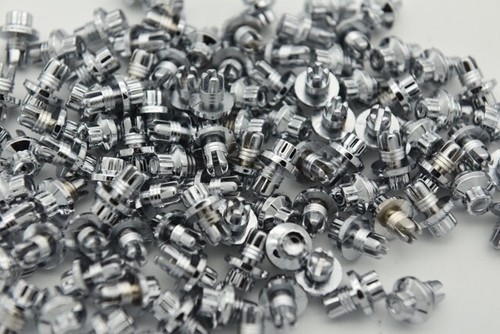120 chrome silver plastic - silver,