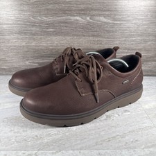 Clarks Unstructured Men's Brown Leather GoreTex GTX UK10.5 M 