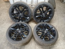 VOLVO C30 ALLOY WHEELS ALLOYS AND TYRES X4 215/45/18 18" INCH 2006-2009 (2008) ~