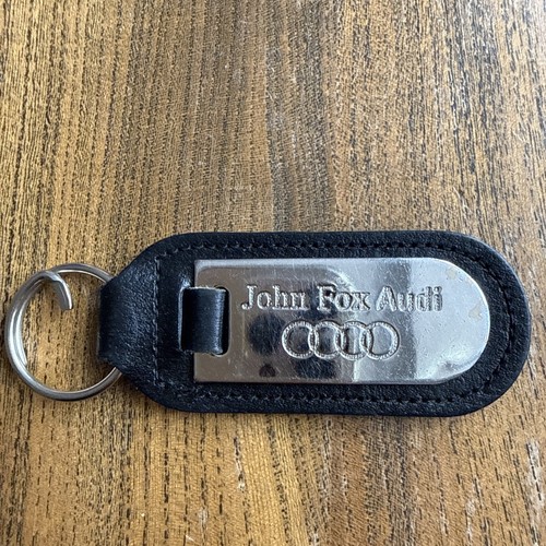 Leather key ring audi - -,