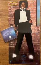 Michael Jackson Off The Wall Vinyl Album 1979 Repress & MJ & Jackson 5 CD