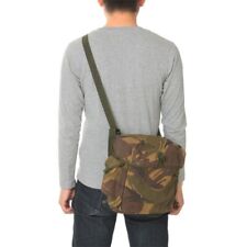 British army waterproof camouflage respirator bag satchel camo military shoulder