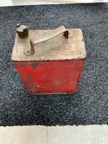 Old vintage fuel can - vintage,