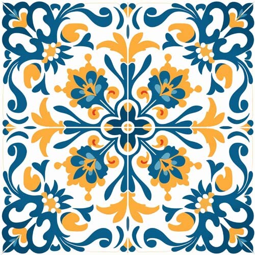 40x spanish tiles peel - 40x,