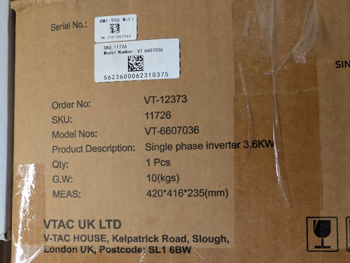 Vtac vt12373 single phase - single,