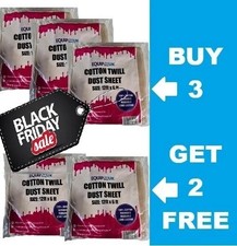 DUST SHEET COTTON HEAVY DUTY