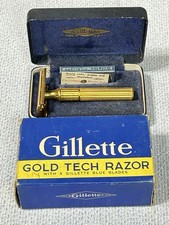 Vintage Gillette Gold Tech 3