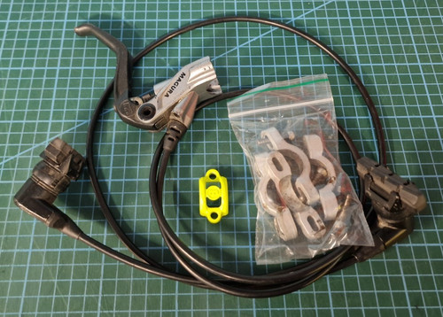 Magura hs33 rear - hydraulic, rim