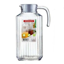 1.8L Glass Fridge Jug With Lid