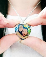 Heart Photo Necklace