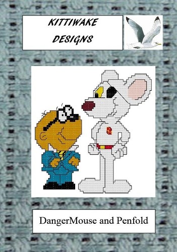 Dangermouse and penfold cross - dangermouse,