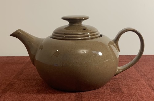 Denby stoneware pampas teapot - stoneware,