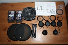 FOCAL ACCESS 130 A1 COMPONENT SPEAKER + MAYSTAR AUDIO TWEETERS, CROSSOVERS, ETC.