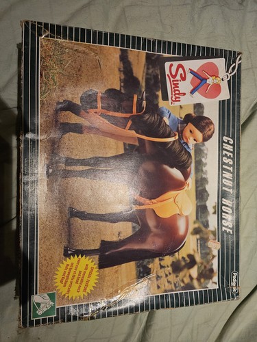 Sindy vintage chestnut horse - vintage,