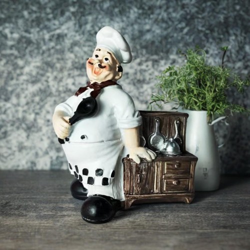 Resin chef figurine - chef, home