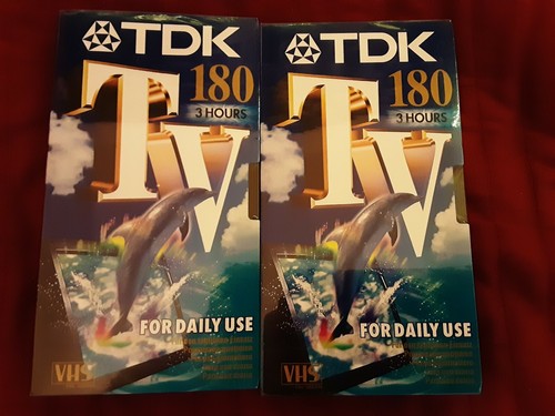 Tdk vhs e 180 - vhs, blank
