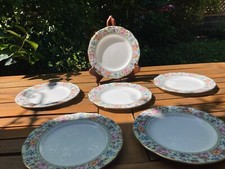 6 Vintage ROYAL ALBERT Hartington 8 inch  Salad PLATES