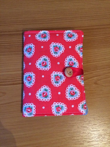 Needle book made - (a), using