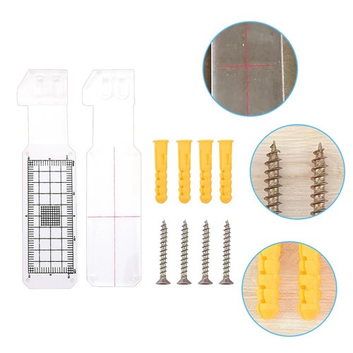 Acrylic crack gauge monitor - crack,