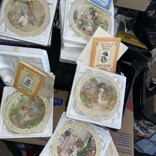 Beatrix potter lot plates - potter,