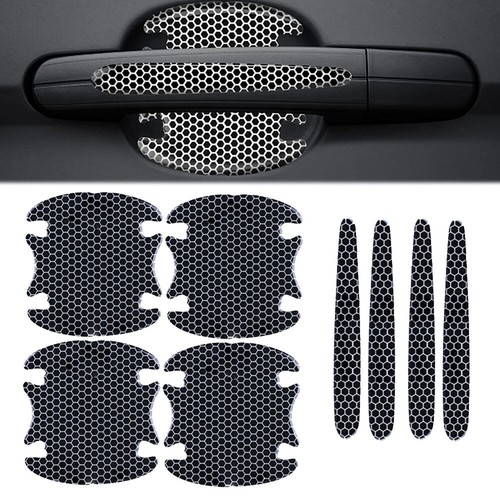 Black car door handle - black,