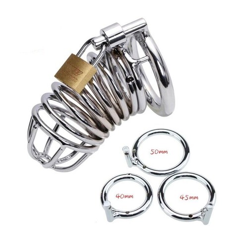 Metal stainless steel chastity - metal,