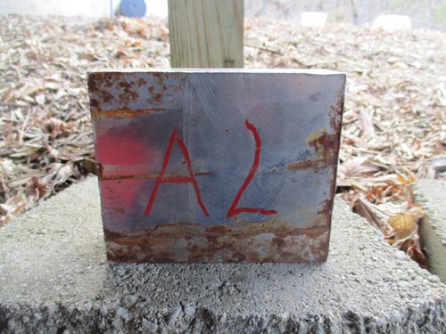 Tool steel close 7 - a2, to