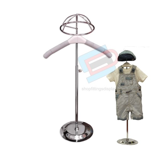 Child hanger stand with - hanger, hat