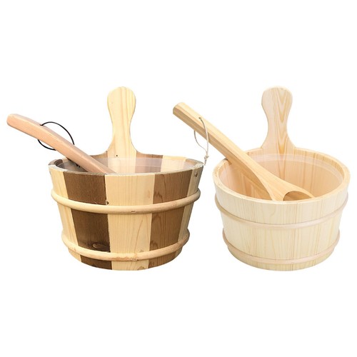 Premium cedar sauna - cedar, bucket