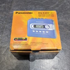 Vintage Panasonic Blue RQ-E20V