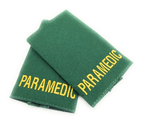 Paramedic epaulettes green - paramedic,