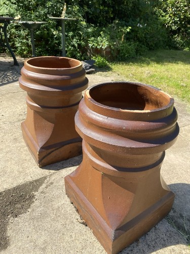 Terracotta planters set 2 - planters,
