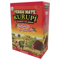 Y157 YERBA MATE KURUPI ENERGY BLEND WITH KATUAVA & BURRITO PREMIUM TEA