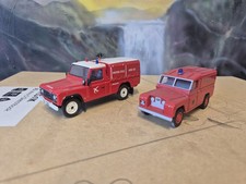 Corgi Landrover Fire Trucks x