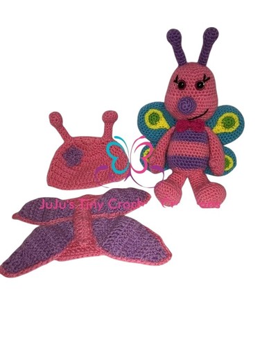 Butterfly baby outfit - baby, doll