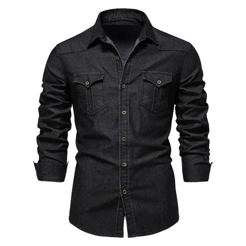 Slim fit casual shirt - fit, elastic
