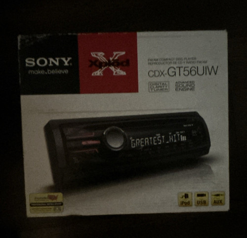 Sony xplod cdx gt56uiw din - sony,