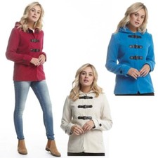 Women Hooded Duffle Coat