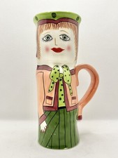 Vintage Susan Paley Mary Mocha Mug Cup by Ganz Retired 7.75" Tall