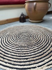Rug Round Rugs Jute Natural