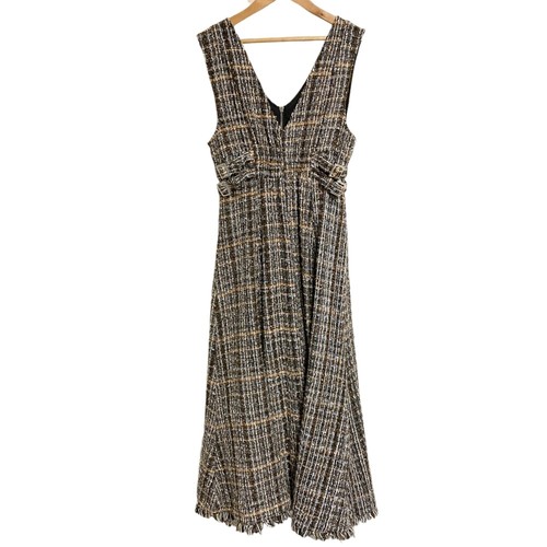 And couture tweed sleeveless - couture,