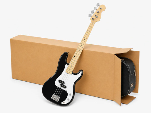 Bass guitar shipping - guitar, box
