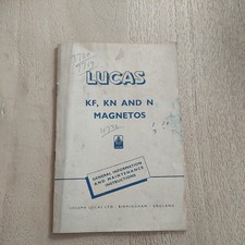 LUCAS KF,KN & N  Magnetos