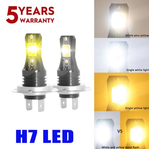 2pc led headlight bulbs kit - h7,