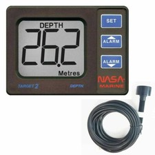 NASA Marine Target 2 Boats Depth Sounder Instrument with Transducer TAR-SOUNDER