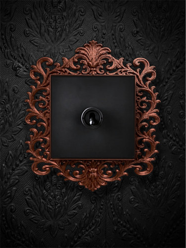 Gothic victorian light switch - gothic,